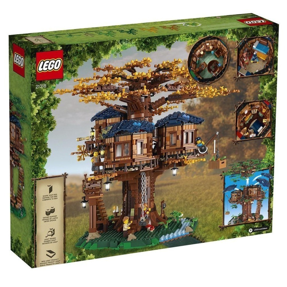 {全新} LEGO 樂高 21318 樹屋 IDEAS系列-細節圖2