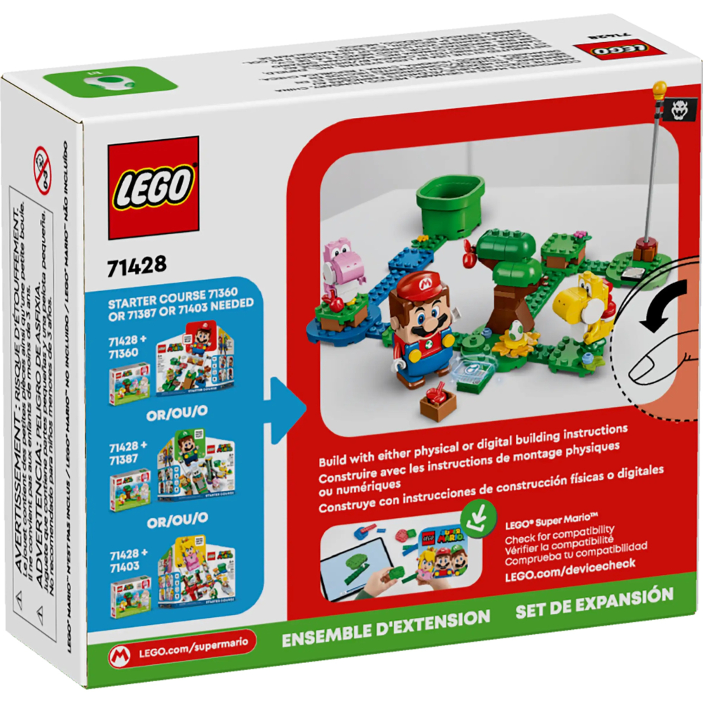 {全新} LEGO 樂高 71428 森林中的耀西和蛋 Super Mario系列-細節圖2