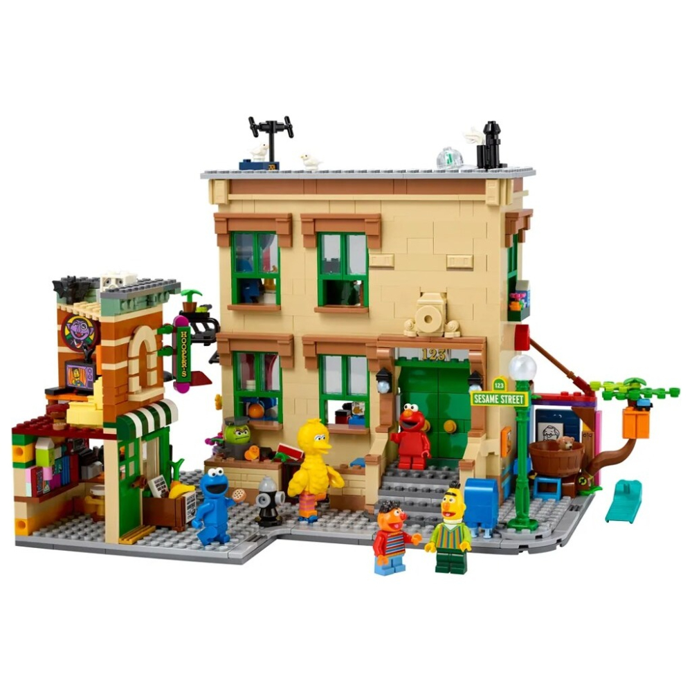 {全新} LEGO 樂高 21324 123芝麻街 LEGO IDEAS 123 Sesame Street-細節圖3