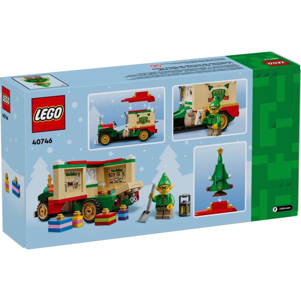 聖誕節🎁{全新} LEGO 樂高 40746 聖誕老人的送貨卡車 Santa’s Delivery Truck-細節圖2