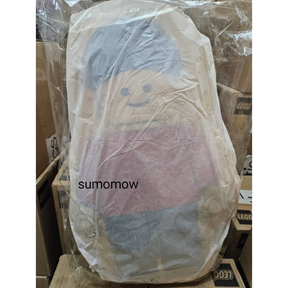 限購1  {全新} 樂高抱枕 110111 LEGO 樂高 人偶造型抱枕 20吋 50公分大 正版公司貨 樂高人偶抱枕-細節圖2