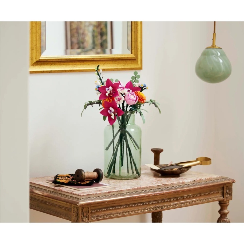 {全新} 🌻花系列🌹LEGO 樂高 10342 粉紅浪漫花束-細節圖7