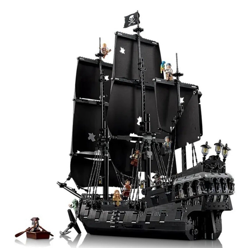 自取8500 {全新} LEGO 樂高 10365 黑珍珠 史傑克船長的海盜船 Icons 神鬼奇航-細節圖4