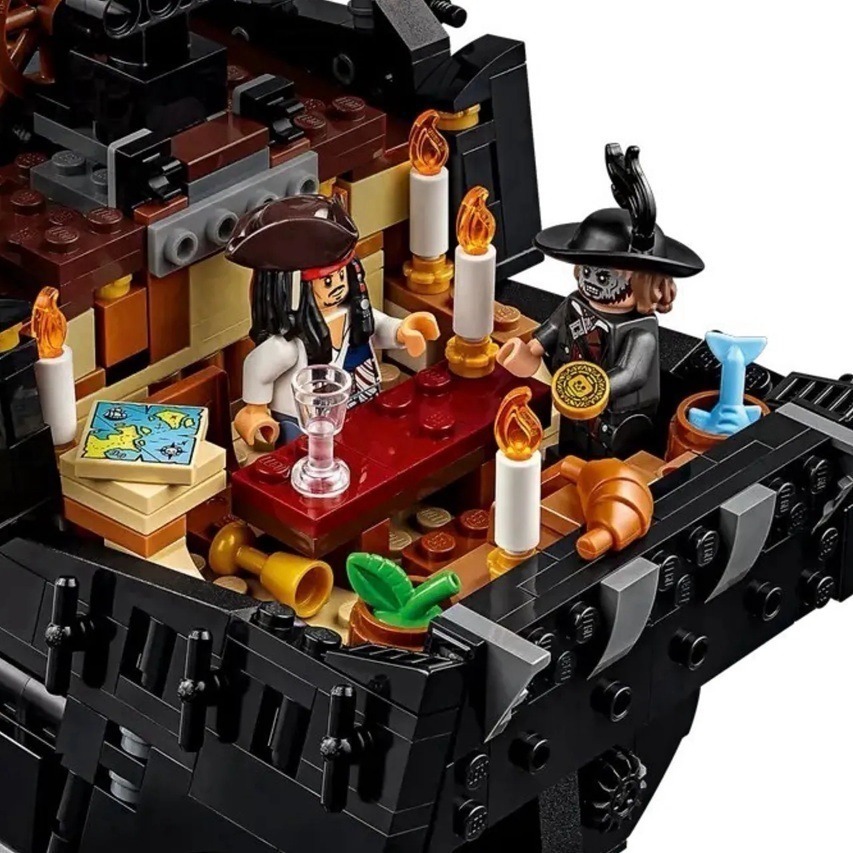 自取8500 {全新} LEGO 樂高 10365 黑珍珠 史傑克船長的海盜船 Icons 神鬼奇航-細節圖9