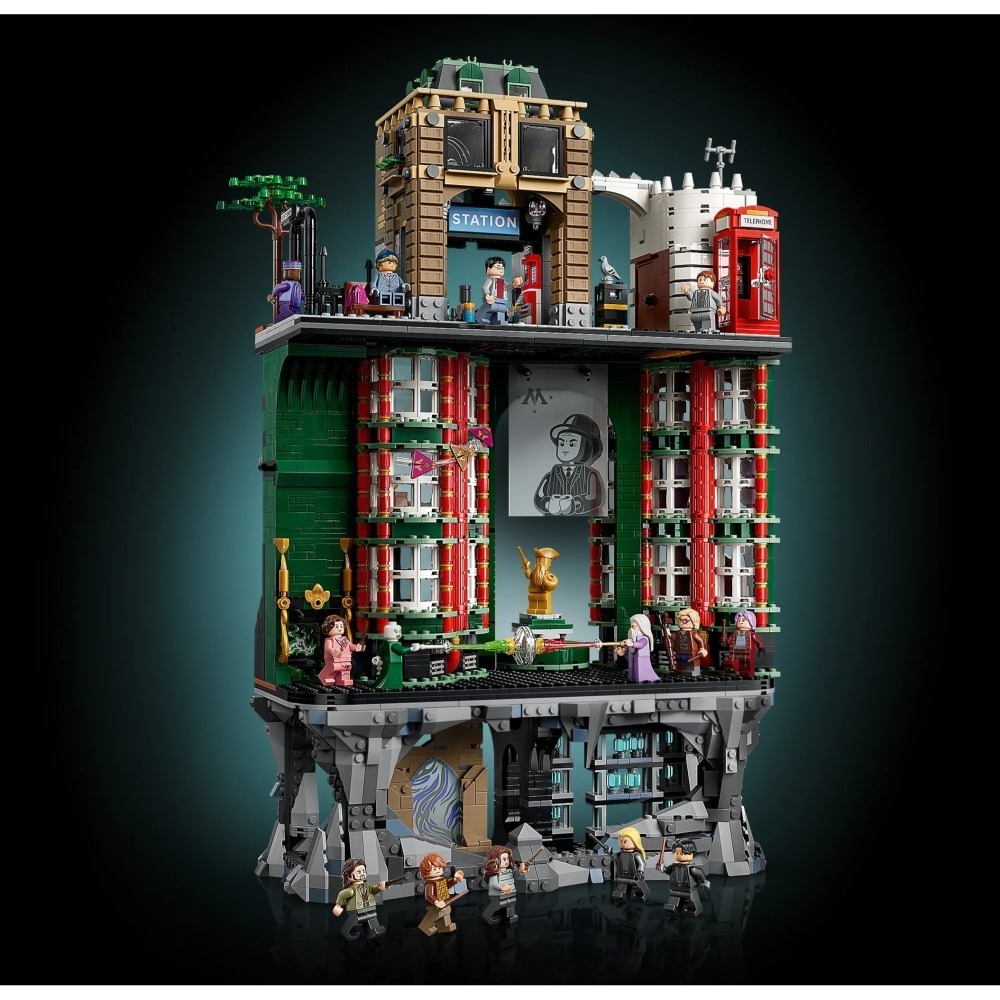 自取14500{全新} LEGO 樂高 76476 魔法部－典藏版 哈利波特系列 2026年最新-細節圖4