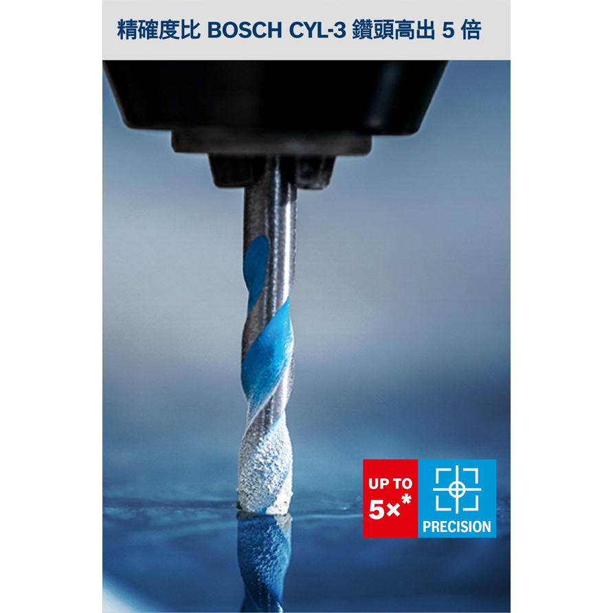 <含稅>德國製造BOSCH博世 CYL-9 超耐久鎢鋼萬用鑽頭 4支盒裝-細節圖2