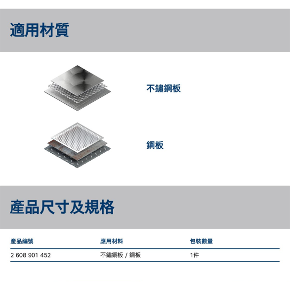 <含稅>BOSCH博世 BOSCH 超耐久鎢鋼不鏽鋼開孔器-中心鑽-細節圖4