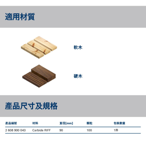 <含稅>BOSCH博世 超耐久鎢鋼三角磨盤 AVZ 90 RT10-細節圖5