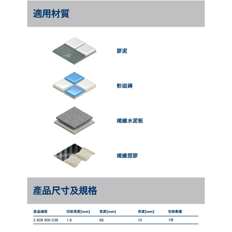 <含稅>BOSCH博世 超耐久鑽石弧形刀MATI 68 RSD4-細節圖5