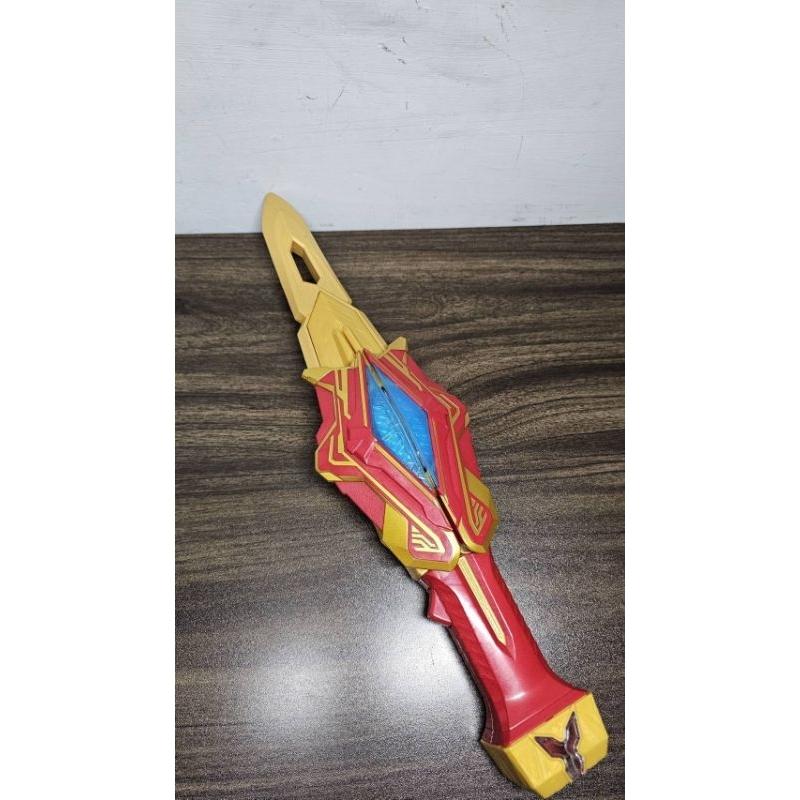 二手 BANDAI 超人力霸王 德卡 DX超人雙重劍-細節圖3