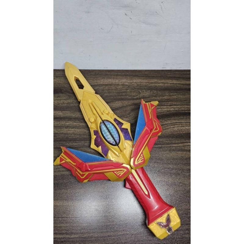 二手 BANDAI 超人力霸王 德卡 DX超人雙重劍-細節圖4