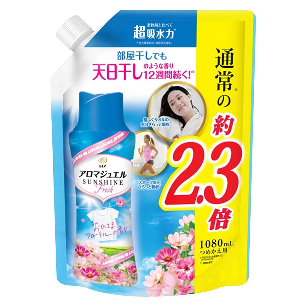 日本 P&G 衣物芳香顆粒 大容量 補充包 1080ml 香香豆-細節圖3