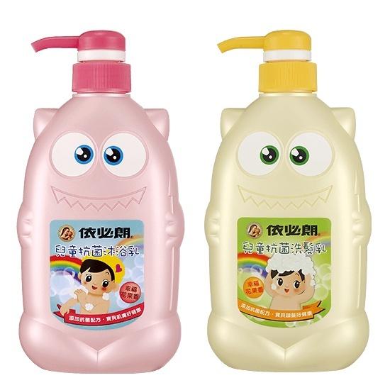 依必朗 兒童抗菌 洗髮乳 沐浴乳 幸福花果香 700ml-細節圖2