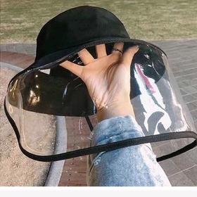 現貨快速出貨~防飛沫可拆式漁夫帽面罩-細節圖4