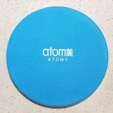 [谷哥] 艾多美 atomy 限量版珪藻土杯墊（白/藍）-細節圖3