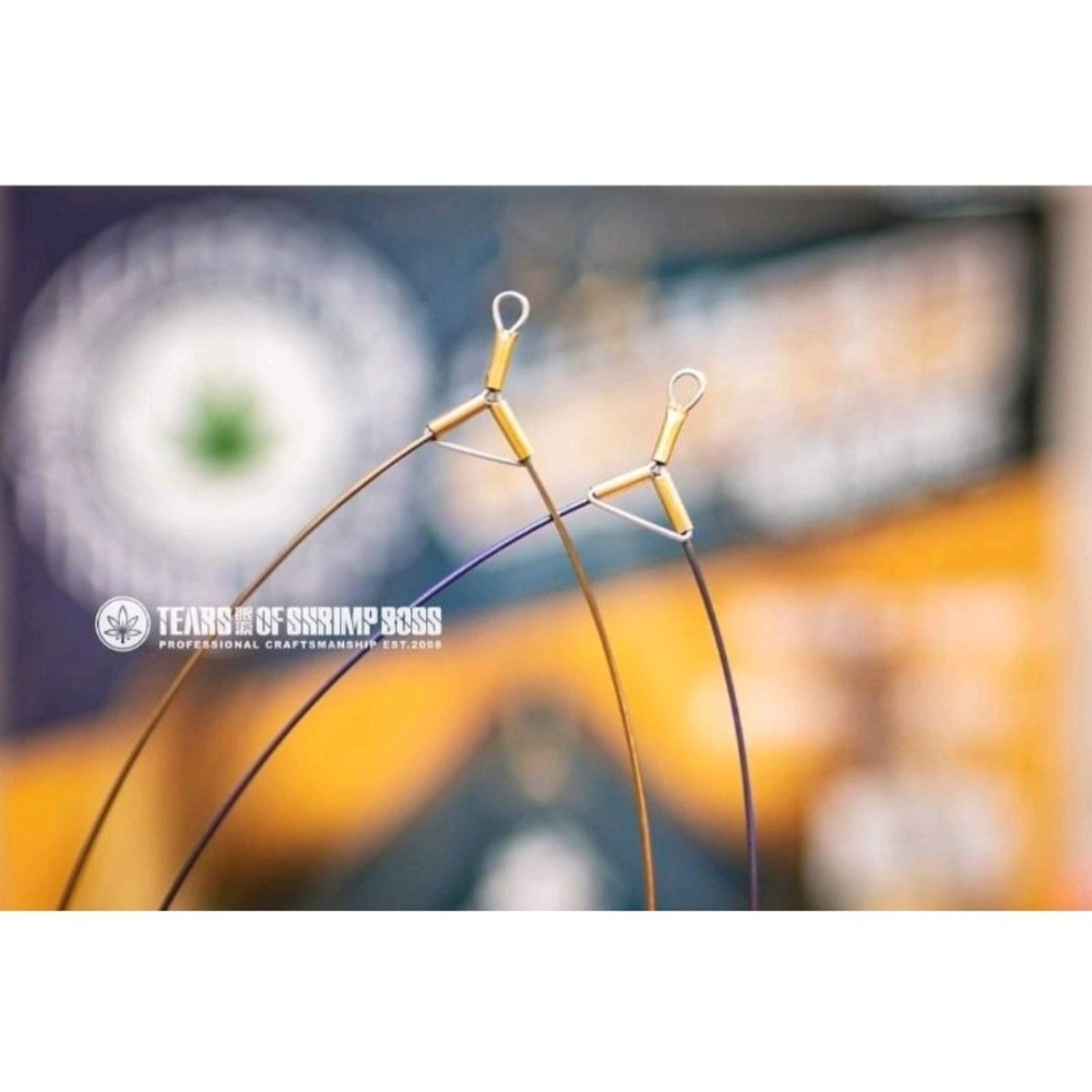 冠軍釣具 老司機輕量化釣蝦天秤0.67克《黃金羽毛 蝦場老闆的眼淚-細節圖3