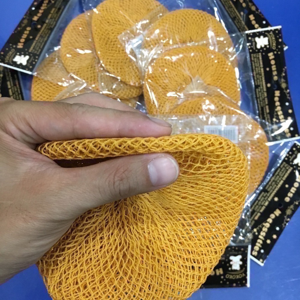 現貨 買五送一 台灣獨家進口 手工編織加厚 菜市場多用途菜瓜布 洗碗刷 省力清潔 不沾鍋適用 馬來西亞洗碗神器 漁網刷-細節圖6