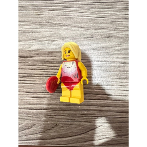 【LEGO 樂高】 8684 人偶包 第二代 8號 Lifeguard 女
