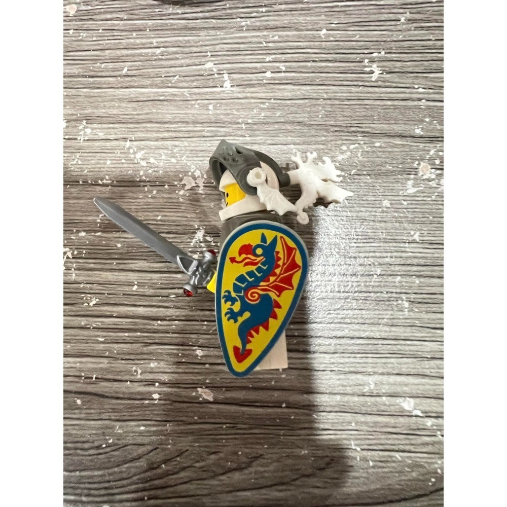 【LEGO 樂高】白龍騎士 cas167 Black Knights-細節圖4