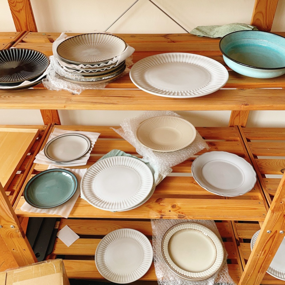 AP 白盤 藍白小盤 棕馬克杯-細節圖2