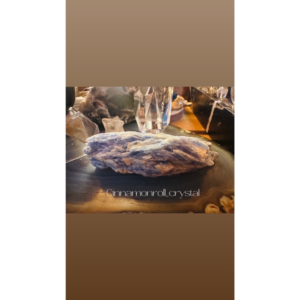 微水晶能量陪伴🌿藍晶原礦-細節圖2