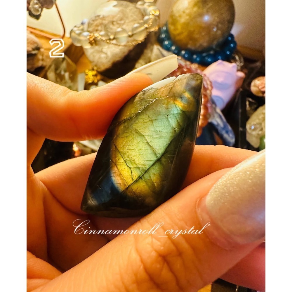 ［現貨］微水晶能量陪伴🌿拉長石 原礦-規格圖7