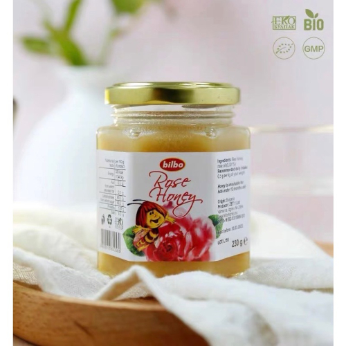 保加利亞BILBO玫瑰精油蜂蜜 含有真正的玫瑰精油