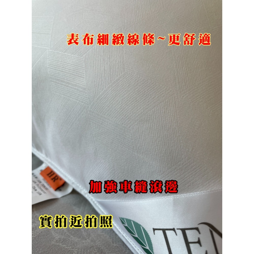 現貨 填充量 達1100g 彈力枕 TENCE 天絲枕 好舒服 杜邦枕 防落枕 可水洗枕 回彈力佳 透氣 台灣製造-細節圖3