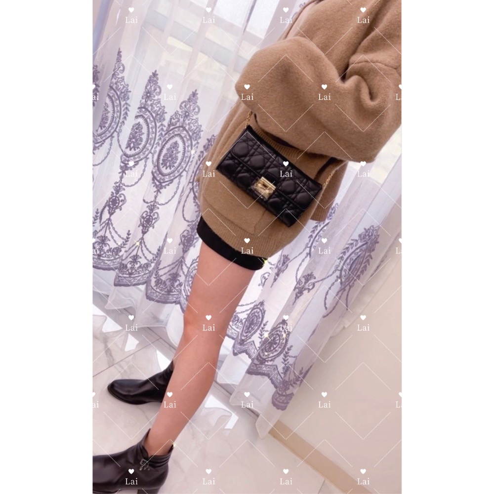 💗韓系配件💗我不是小廢包👍台灣廠商自開版Woc鏈包-藤格紋👏送隨機禮物-細節圖8