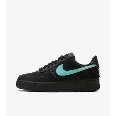 NIKE AIR FORCE 1 Tiffany & Co. AF1 聯名 黑綠 限定 925銀 DZ1382-001-細節圖3