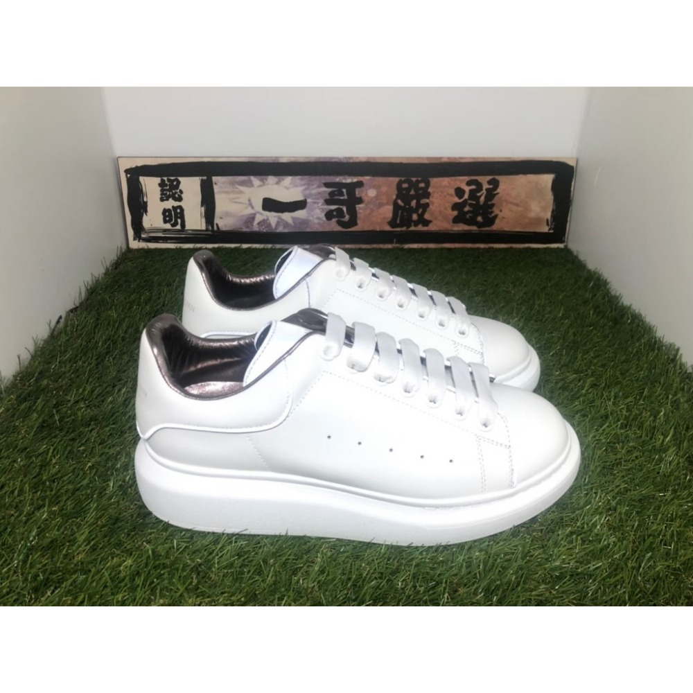 一哥嚴選 Alexander McQueen 亞歷山大 麥昆 MCQ 小白鞋 白 老爹 增高 厚底 VIP 哥迷 一哥-細節圖4