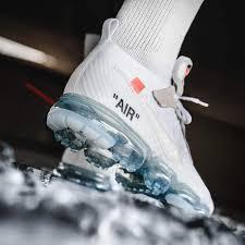 NIKE AIR VAPORMAX ΟFF WHITE OW 白 大氣墊 慢跑鞋 全白 男女 情侶 AA3831 100-細節圖3