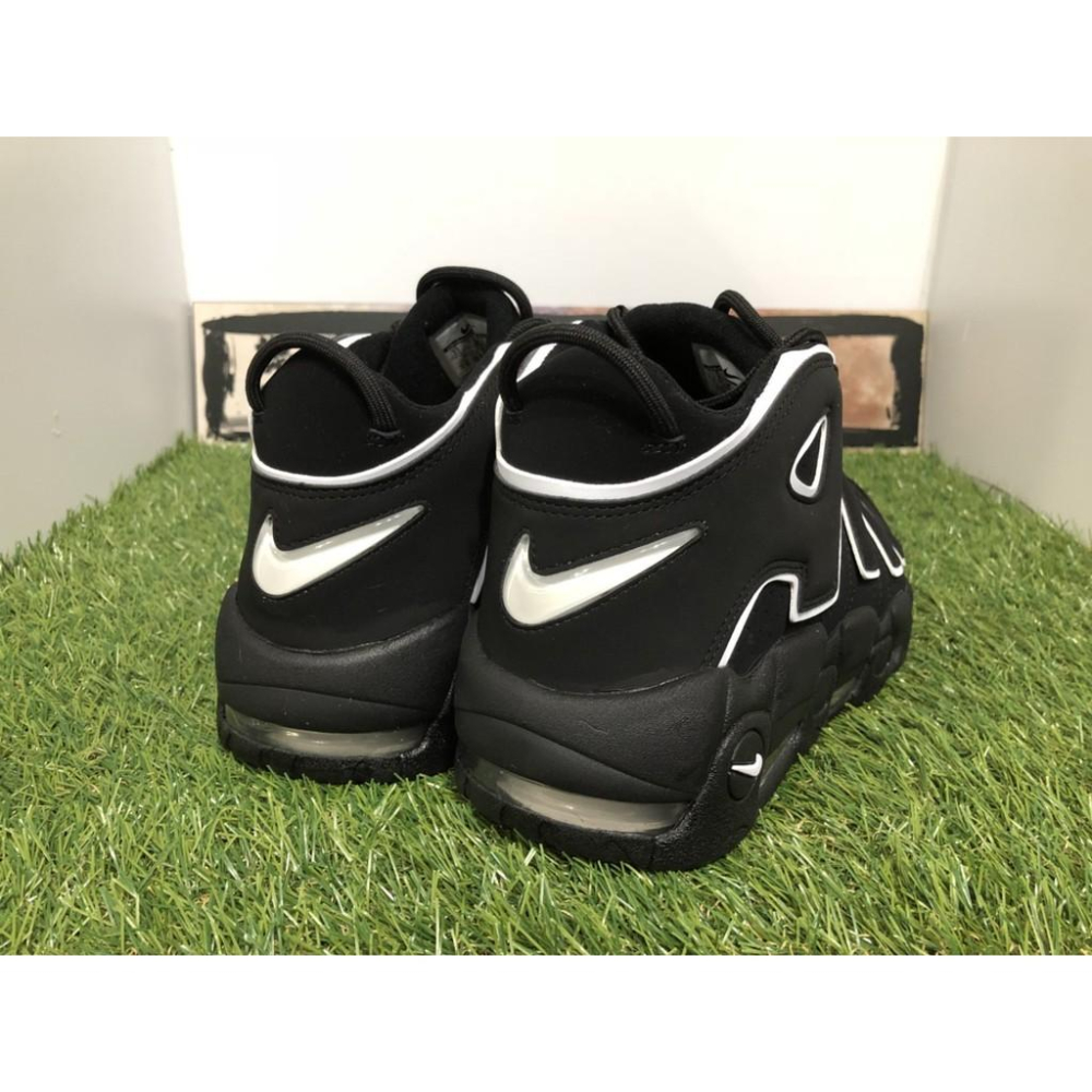 【一哥嚴選】NIKE AIR MORE UPTEMPO PIPPEN 黑白 大AIR 氣墊 男女鞋 414962-002-細節圖5