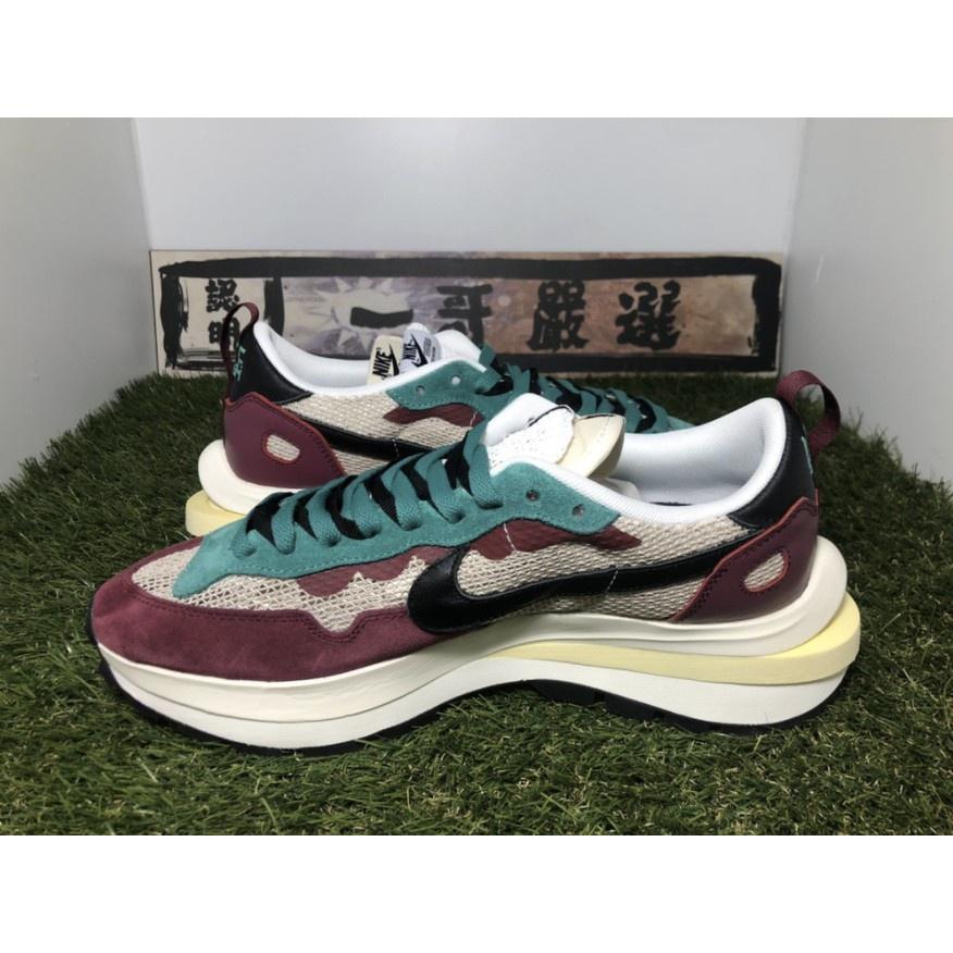 補貨【一哥嚴選】Sacai x Nike Pegasus VaporFly SP 聯名 酒紅 紅綠 白 巴黎 解構 雙勾-細節圖3