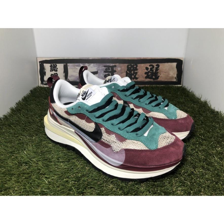 補貨【一哥嚴選】Sacai x Nike Pegasus VaporFly SP 聯名 酒紅 紅綠 白 巴黎 解構 雙勾-細節圖4