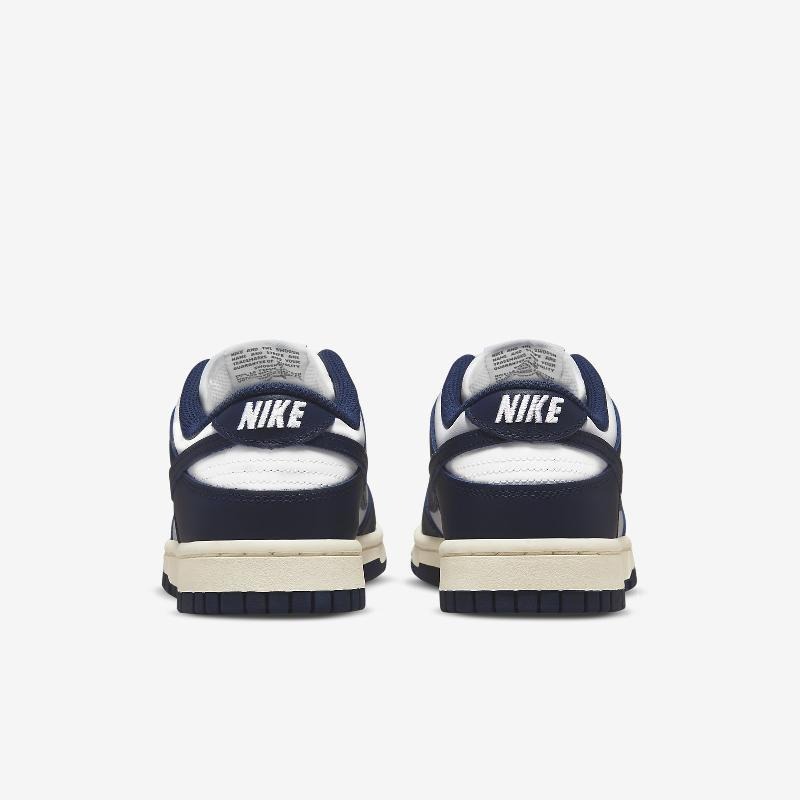 【一哥嚴選】Nike Dunk Low Vintage Navy 海軍藍 奶油底 深藍 復古 休閒 DD1503-115-細節圖5