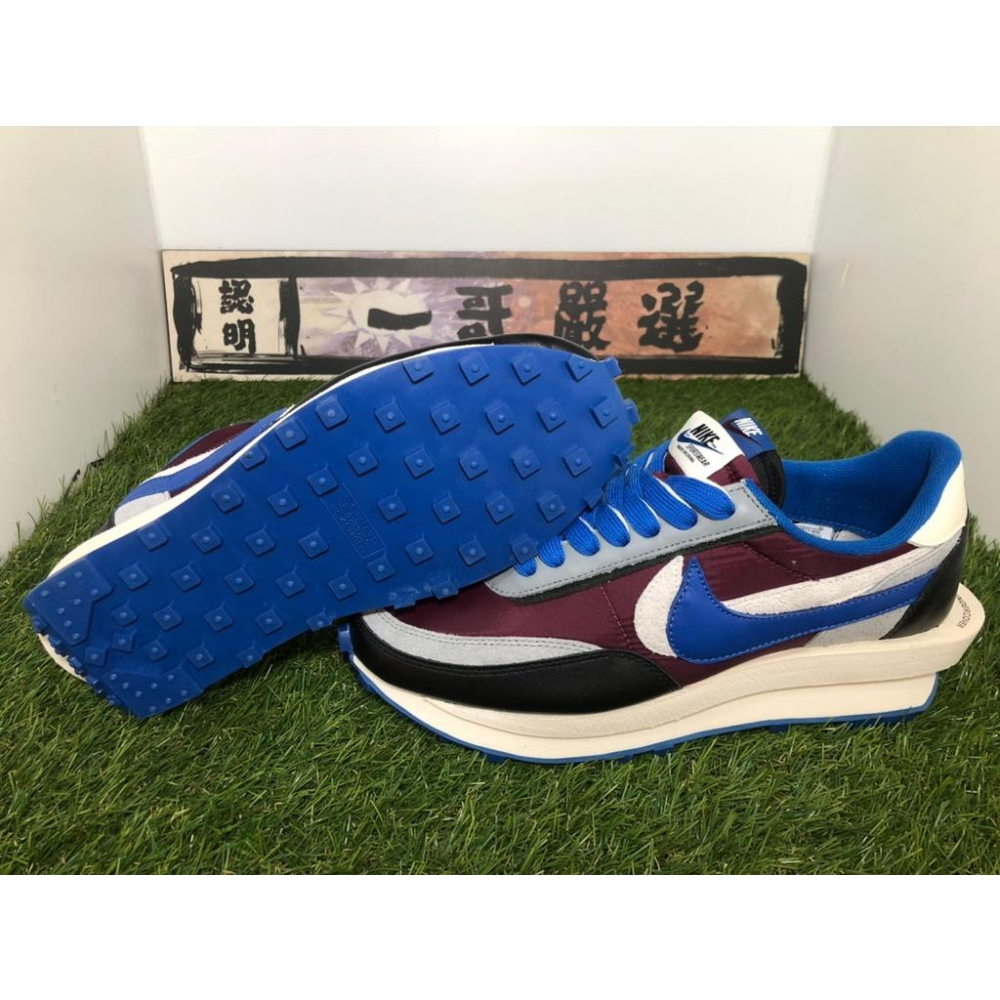 【一哥嚴選】UNDERCOVER x sacai x LDNight Maroon 夜栗色 海軍藍 DJ4877-600-細節圖3