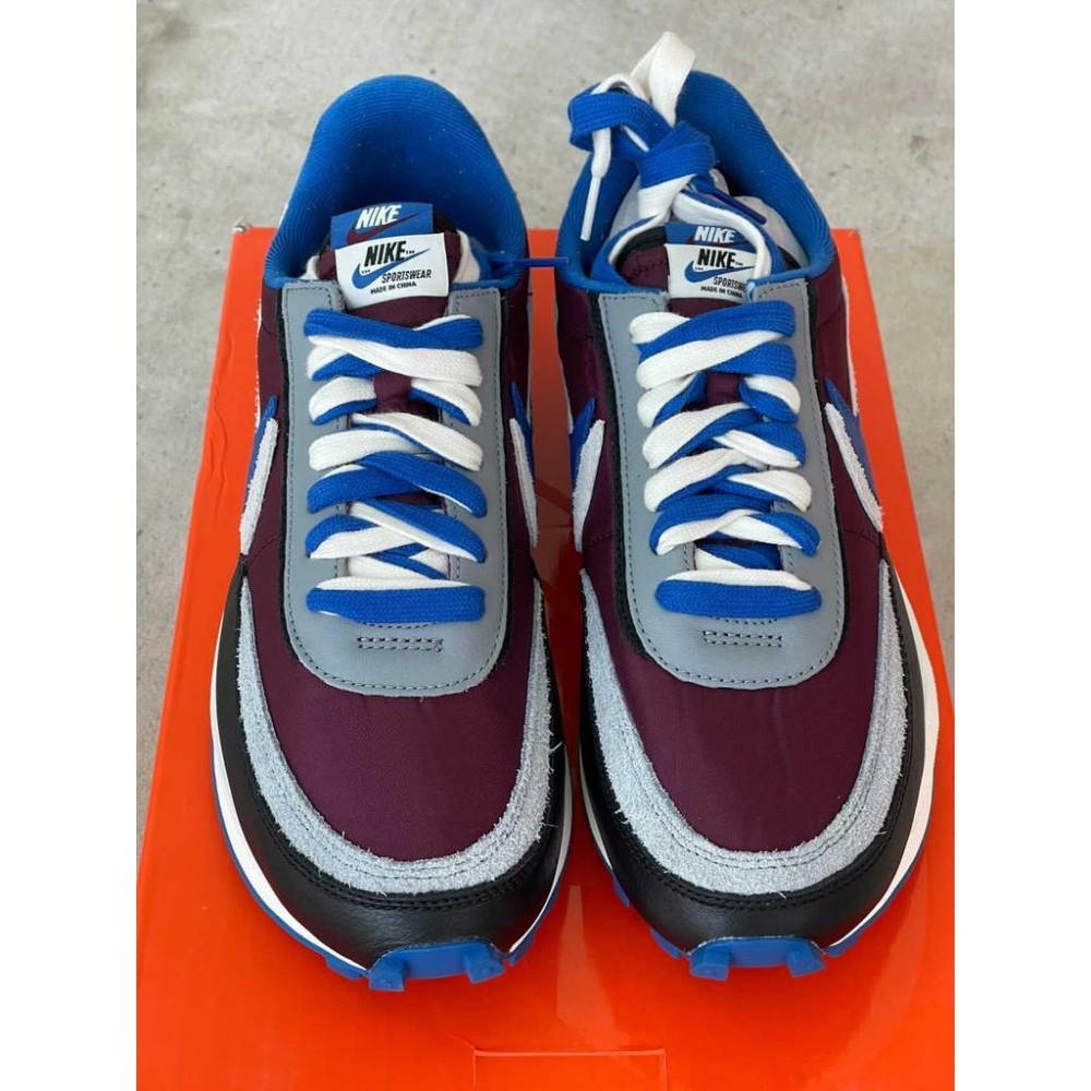 【一哥嚴選】UNDERCOVER x sacai x LDNight Maroon 夜栗色 海軍藍 DJ4877-600-細節圖5