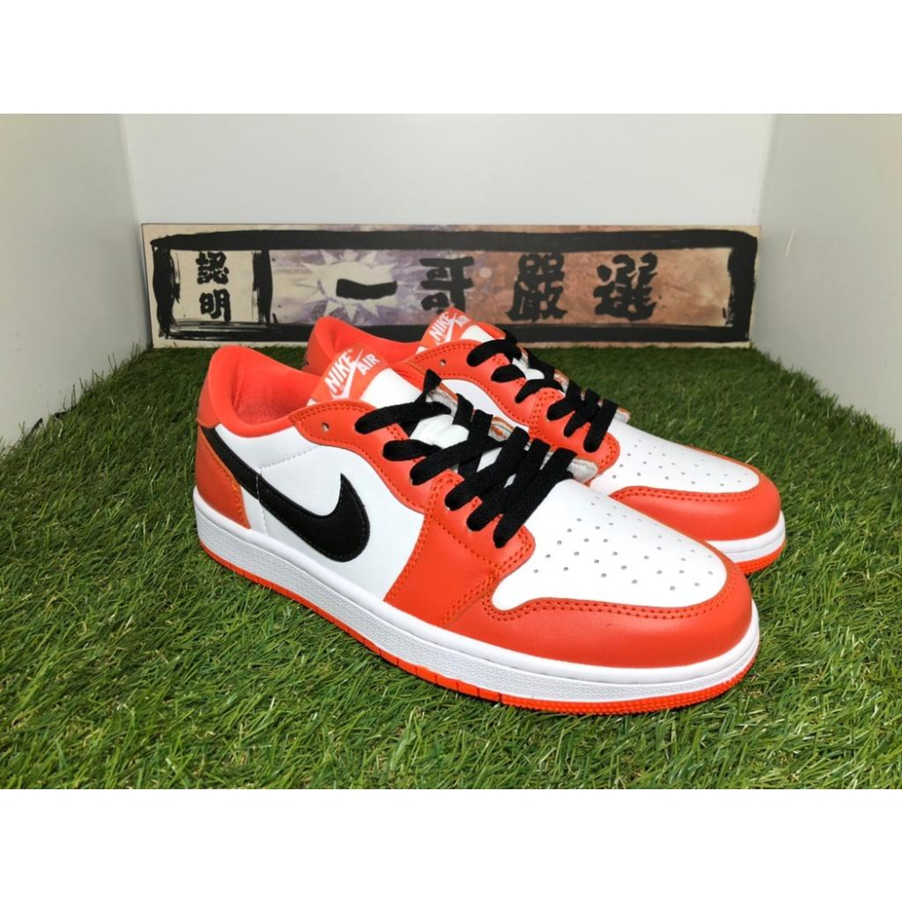 【一哥嚴選】 NIKE air Jordan 1 Low OG Starfish aj1 白橙 CZ0790-801-細節圖3