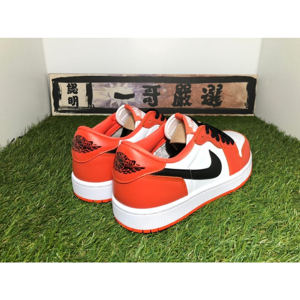 【一哥嚴選】 NIKE air Jordan 1 Low OG Starfish aj1 白橙 CZ0790-801-細節圖4