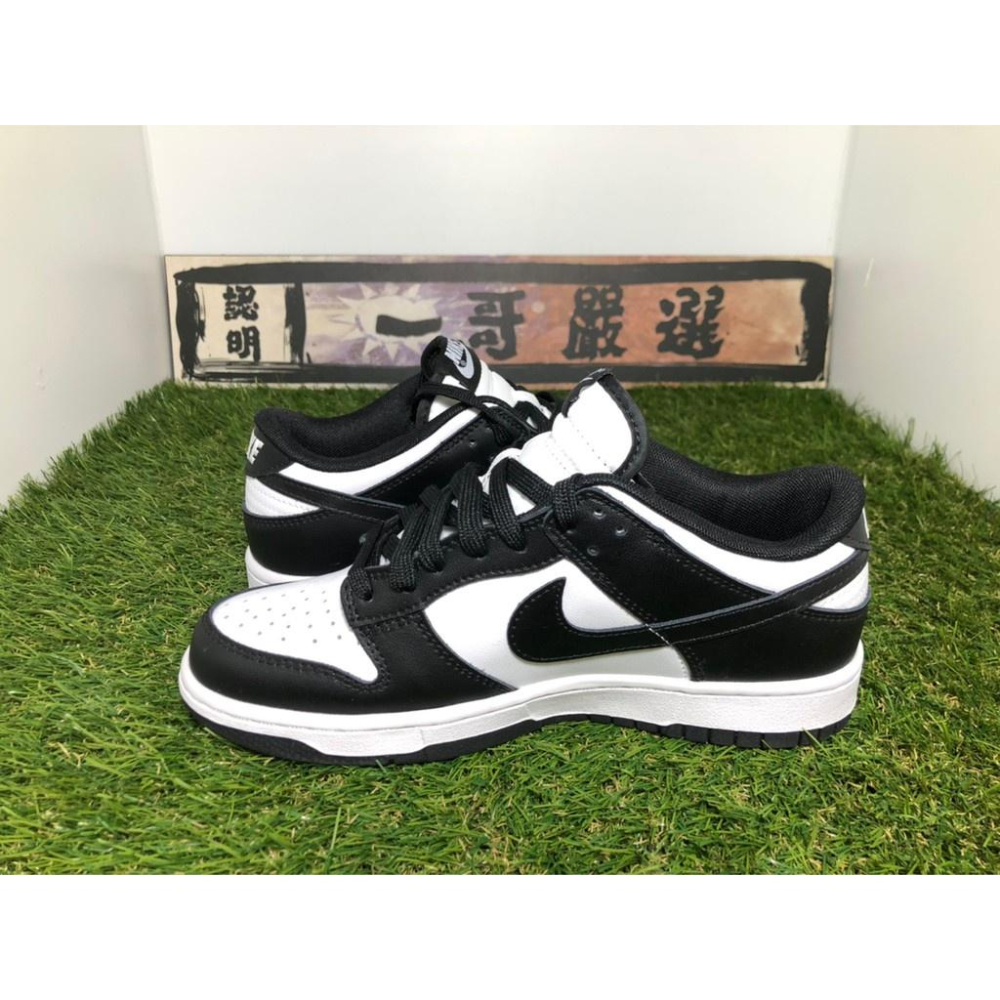 【一哥嚴選】NIKE DUNK BLACK WHITE 黑白 熊貓 男女 CU1726-001 DD1391-100-細節圖4
