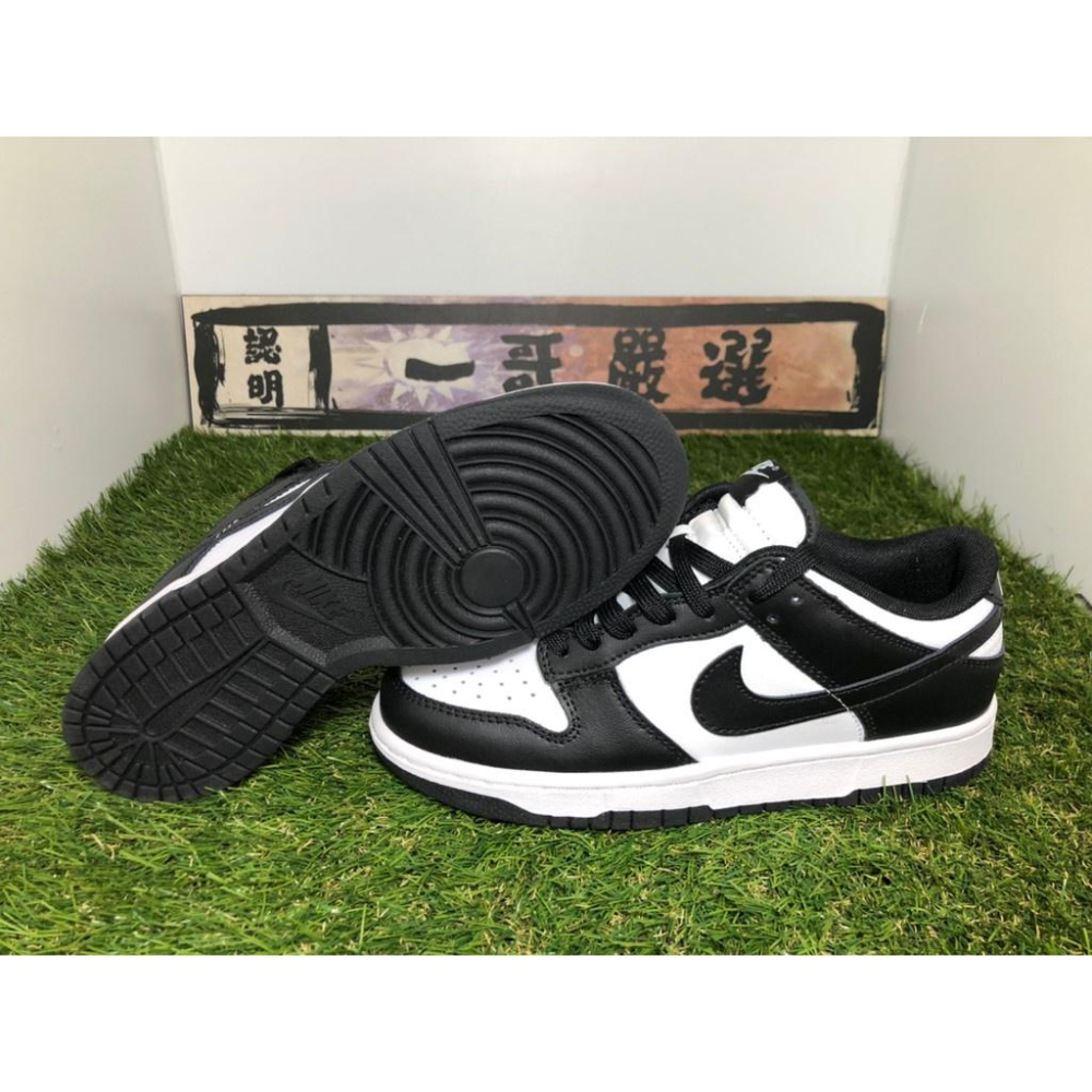 【一哥嚴選】NIKE DUNK BLACK WHITE 黑白 熊貓 男女 CU1726-001 DD1391-100-細節圖8