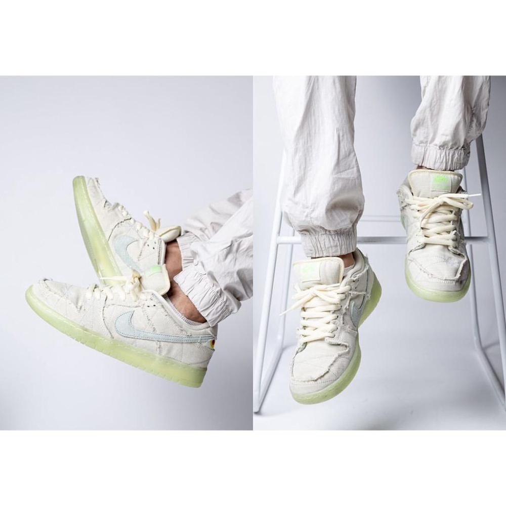 【一哥嚴選】Nike SB Dunk Low Mummy 卡其麻布 萬聖節 木乃伊 夜光 DM0774-111-細節圖6