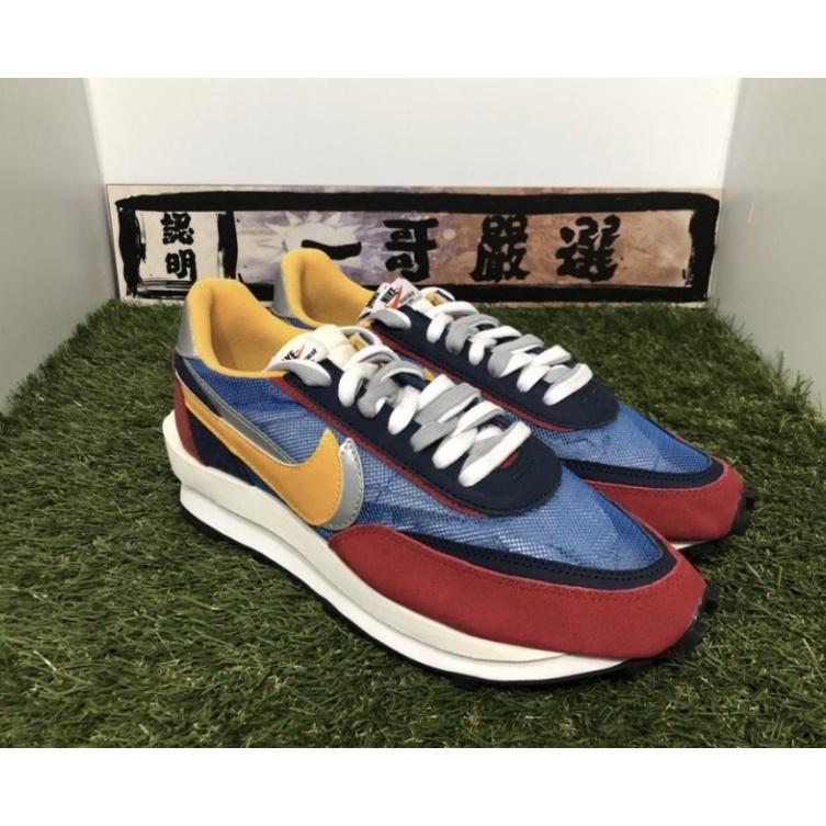 訂金預購【一哥嚴選】Sacai x Nike LDV Waffle 聯名 解構 網面 透氣 紅 白 BV0073-400-細節圖3