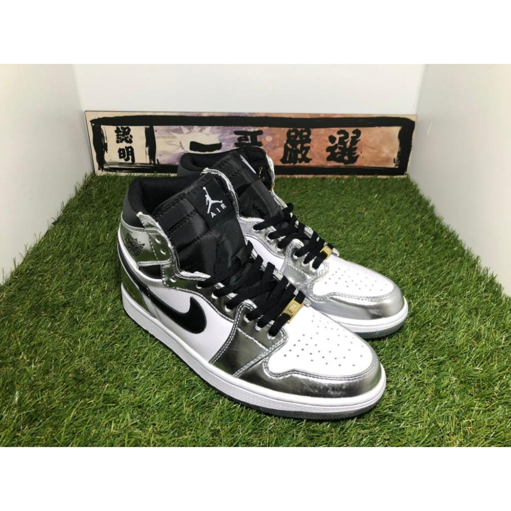 【一哥嚴選】Nike Air Jordan 1 Pass The Torch AJ1 電鍍 白銀 AQ7476-016-細節圖3