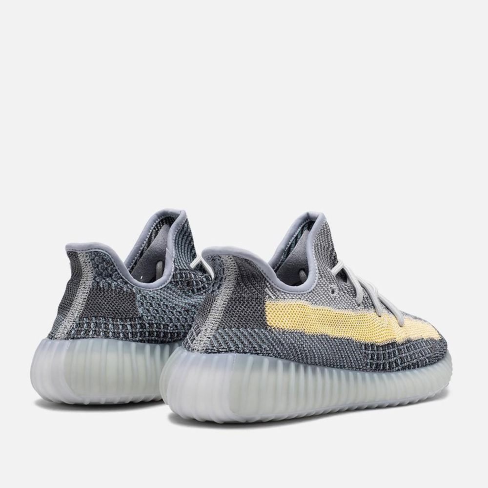 【一哥嚴選】Adidas Yeezy Boost 350 V2 Ash Blue 灰藍 編織 慢跑鞋 男女鞋GY7657-細節圖4