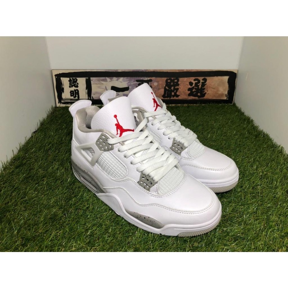 【一哥嚴選】NIKE Air Jordan 4 ＇＇ Tech Grey ＇＇ OREO 白 水泥 CT8527-100-細節圖3