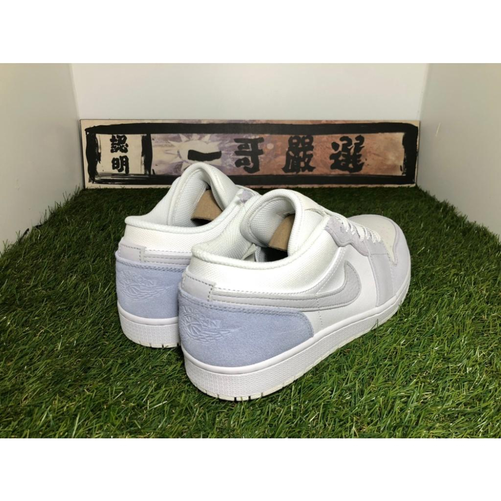 【一哥嚴選】Air Jordan 1 Low “Paris” 巴黎 雲白 白灰 AJ1 低筒 籃球 CV3043-100-細節圖7