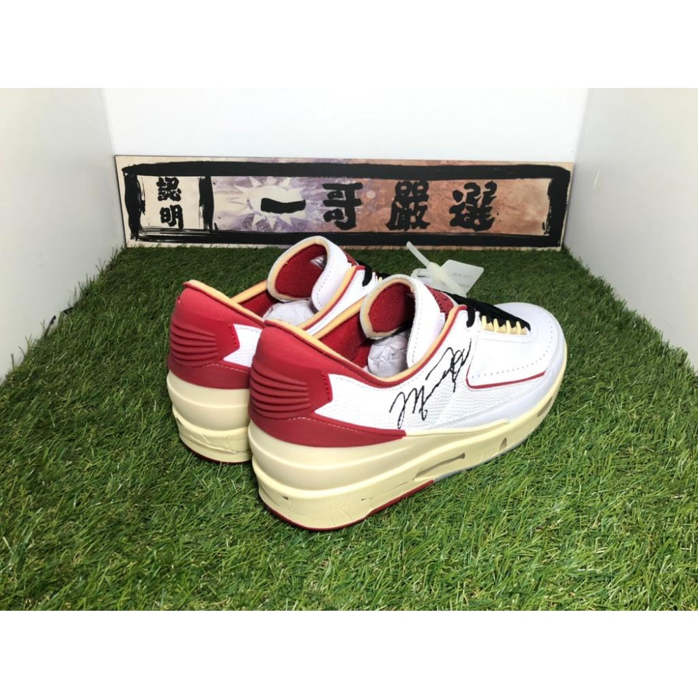 搶先【一哥嚴選】Off-White x Air Jordan 2 Low WHITE 聯名 白 米 DJ4375-106-細節圖7