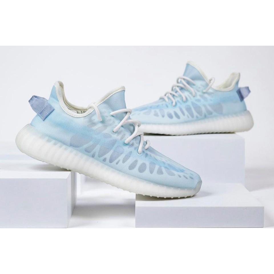 【一哥嚴選】Adidas Yeezy Boost 350 V2 Mono Ice 冰藍 透明 休閒 男女鞋 GW2869-細節圖4